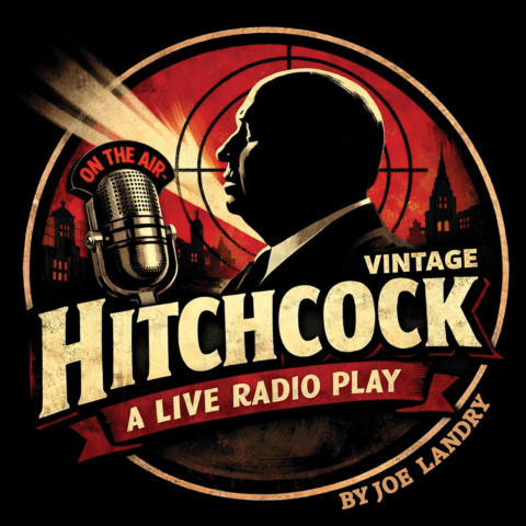 Key art for Vintage Hitchcock: A Live Radio Play