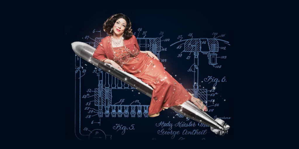 Key art for Hedy! The Life & Inventions of Hedy Lamarr