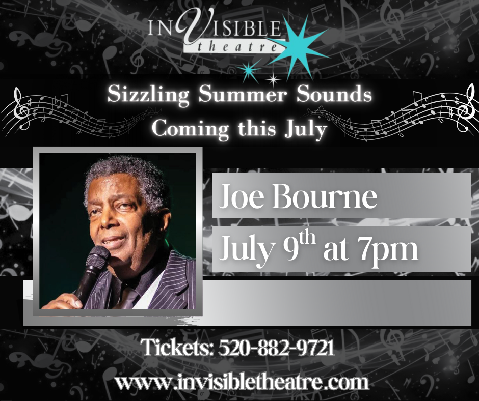 Key art for SIZZLING SUMMER SOUNDS-Featuring Joe Bourne