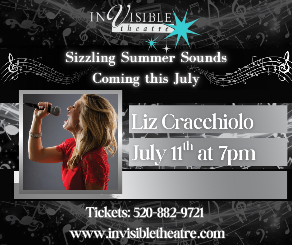 Key art for SIZZLING SUMMER SOUNDS-Featuring Liz Cracchiolo